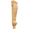 Ekena Millwork 6 1/4"W x 3"D x 22"H Large Acanthus Pilaster Corbel, Red Oak CORW06X03X22PARO - alternate 1
